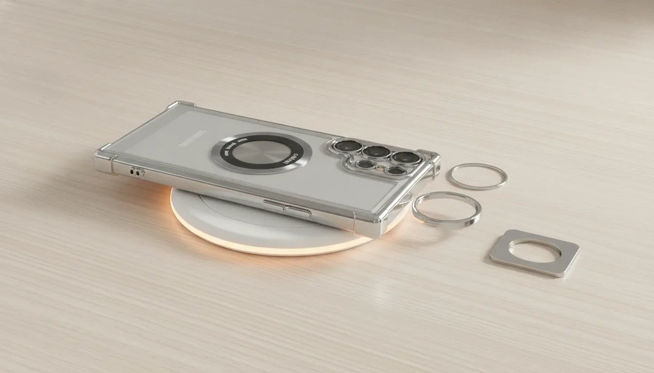 Étui Magnétique Luxe Samsung