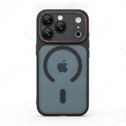 Étui Luxe Magnétique iPhone Anti-Chocs Transparent