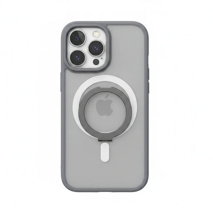 Coque iPhone Magsafe avec Anneau & Protection Objectif