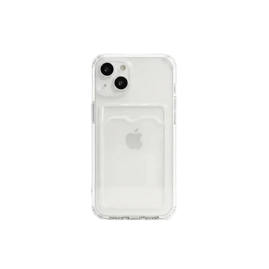 Étui iPhone Transparent Porte-Cartes