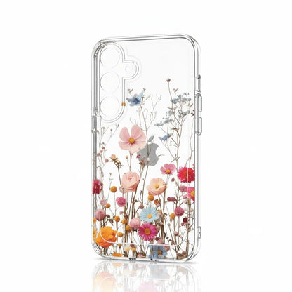 Coque Samsung Transparente Motif Fleurs & Vigne
