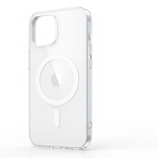 Coque iPhone Transparente Magnétique MagSafe