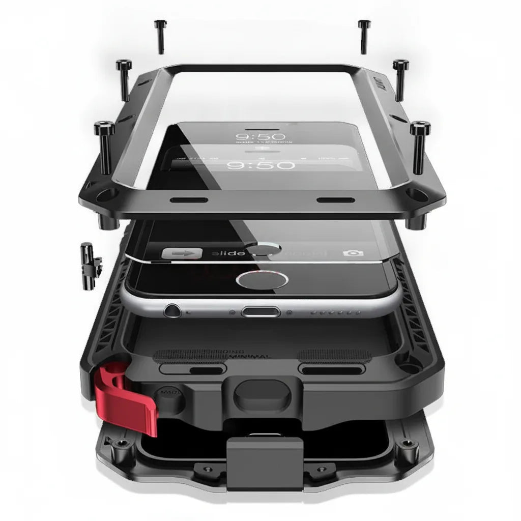 Coque Aluminium iPhone 360° Robuste