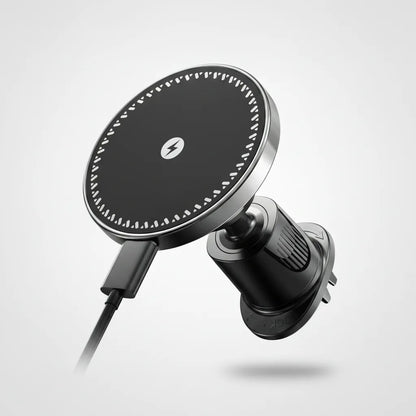 Chargeur Voiture Magnétique Sans Fil 15W iPhone