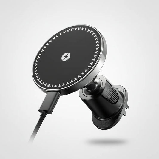 Chargeur Voiture Magnétique Sans Fil 15W iPhone