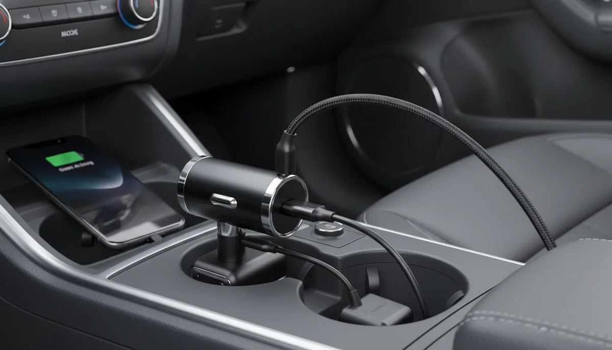 Chargeur Voiture USB C 100W Rapide