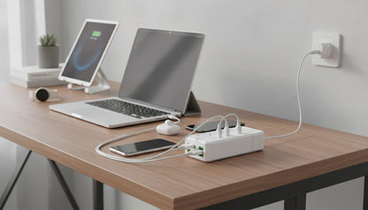 Chargeur USB 10 Ports Universel avec Adaptateurs Monde