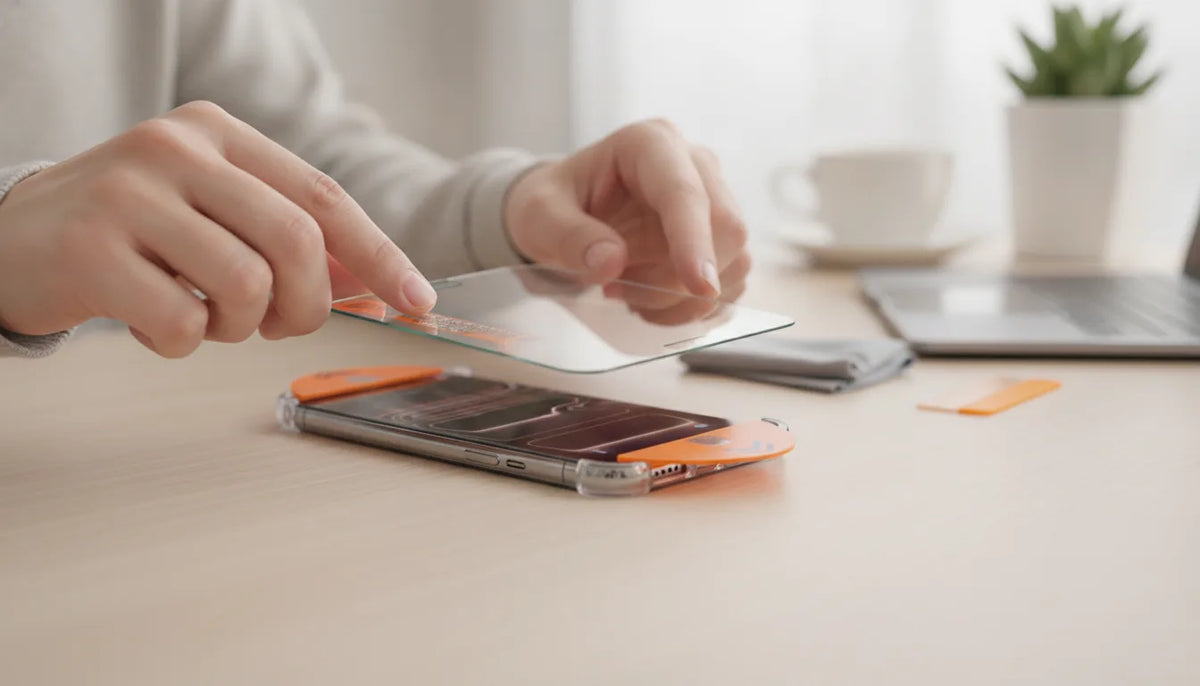 Verre Trempé HD iPhone : Protection Anti-Rayures & Chocs