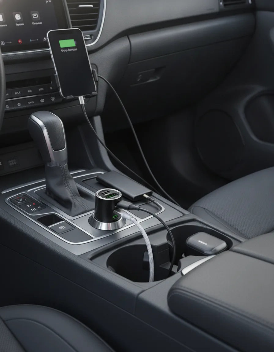 Chargeur Voiture USB C 100W Rapide