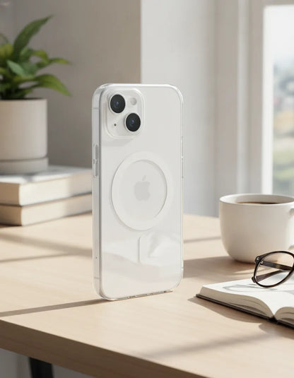 Coque iPhone Transparente Magnétique MagSafe