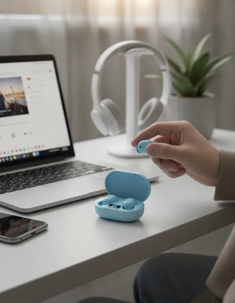 Écouteurs Bluetooth TWS E6S : Son Clair & Liberté Totale