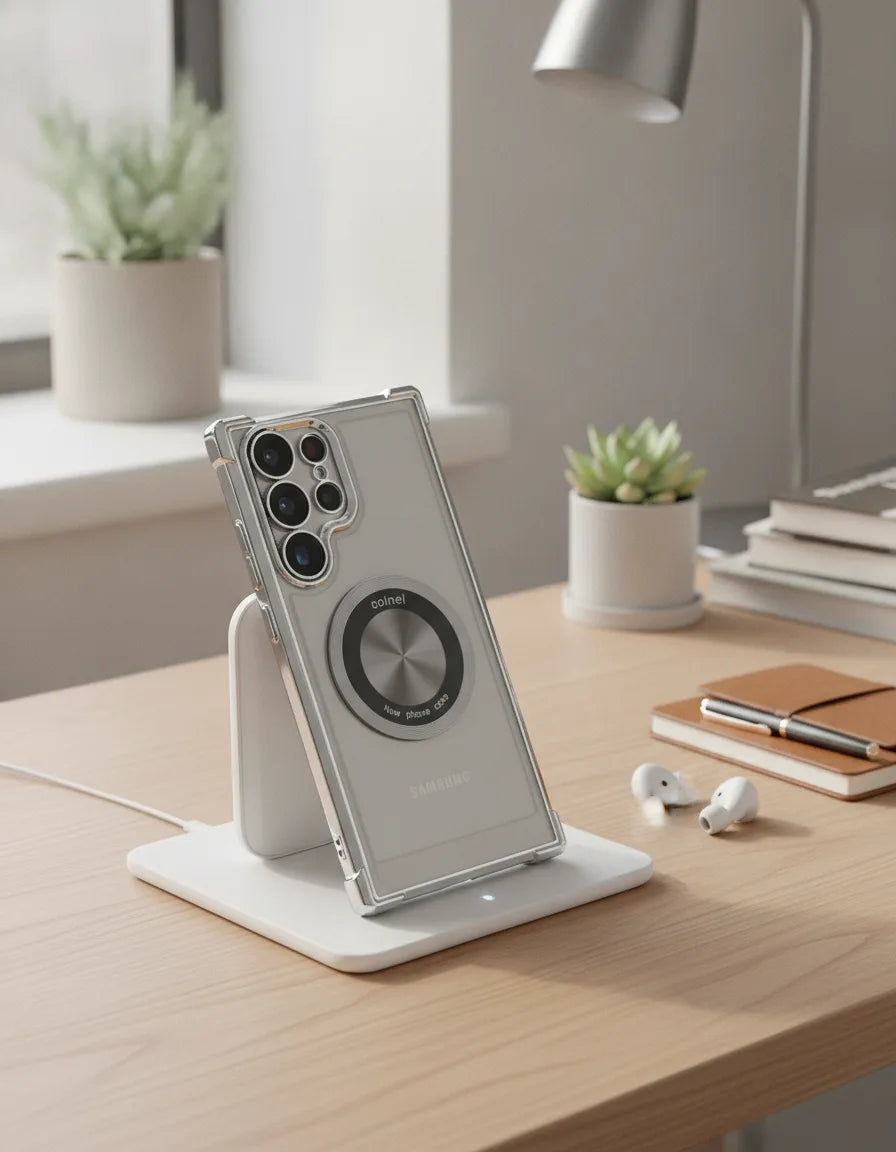 Étui Magnétique Luxe Samsung
