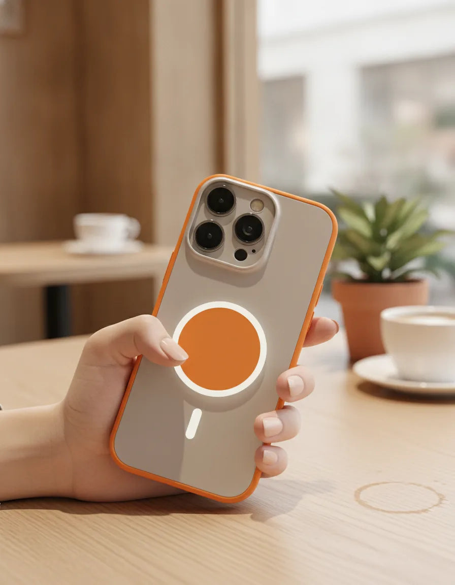 Coque Magnétique Verre Nano Dépoli Magsafe iPhone
