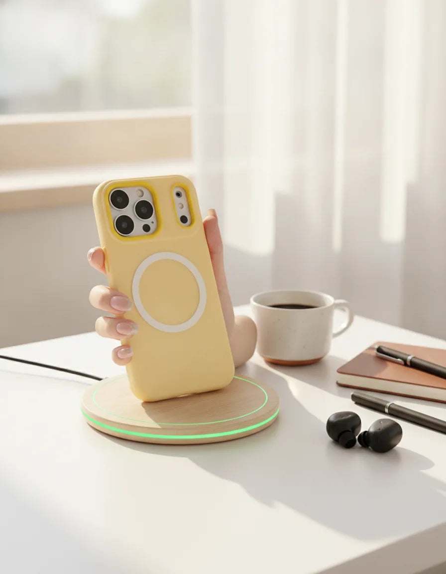 Étui Magnétique Luxe Bonbon 2 en 1 pour iPhone