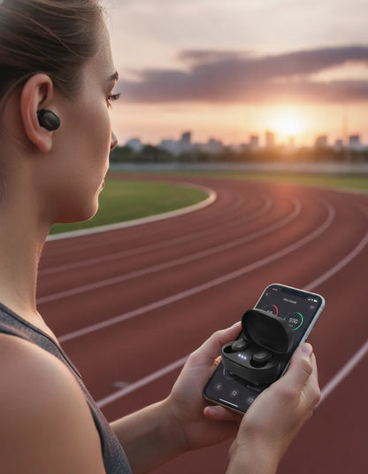 Écouteurs Bluetooth A6S : Liberté & Son Stéréo