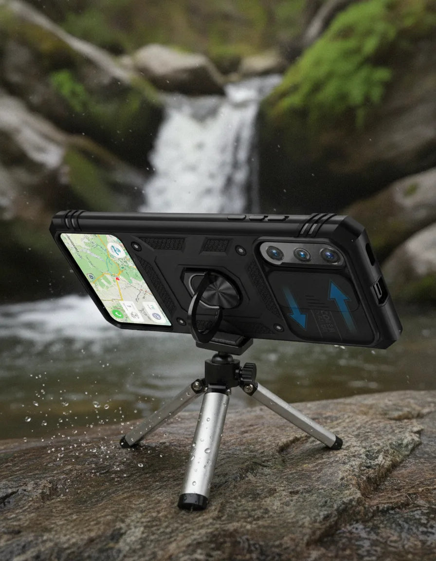 Coque Samsung Robuste avec Béquille 360°