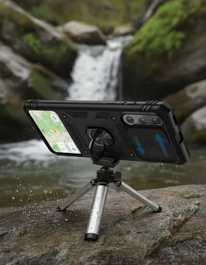 Coque Samsung Robuste avec Béquille 360°