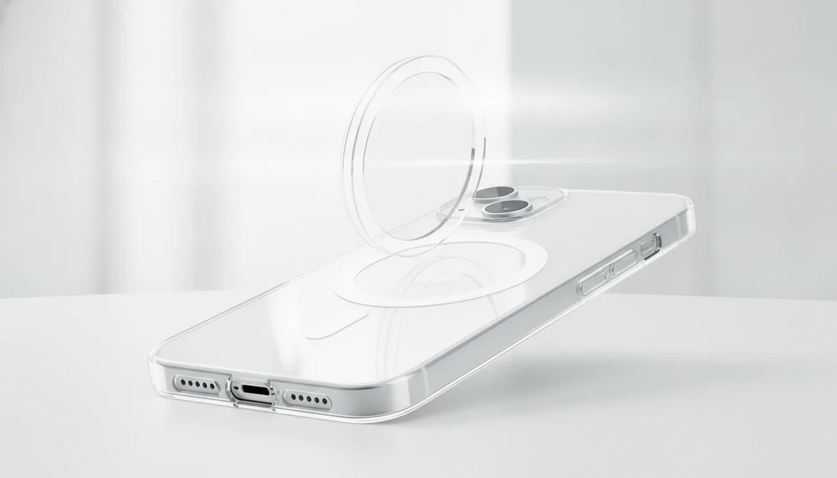 Coque iPhone Transparente Magnétique MagSafe