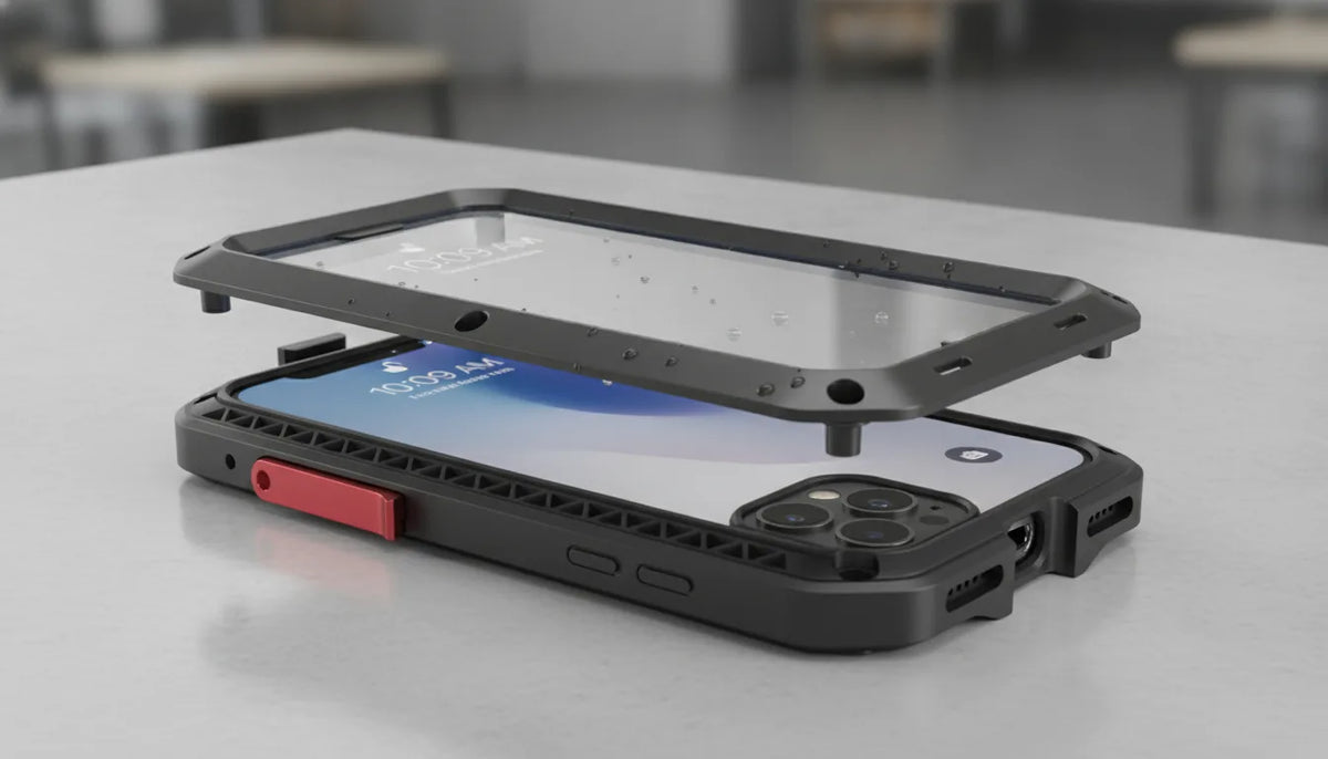 Coque Aluminium iPhone 360° Robuste