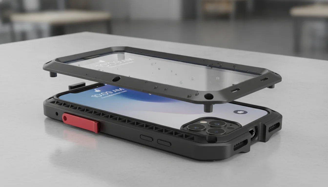 Coque Aluminium iPhone 360° Robuste