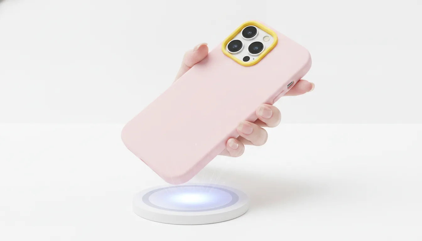 Étui Magnétique Luxe Bonbon 2 en 1 pour iPhone